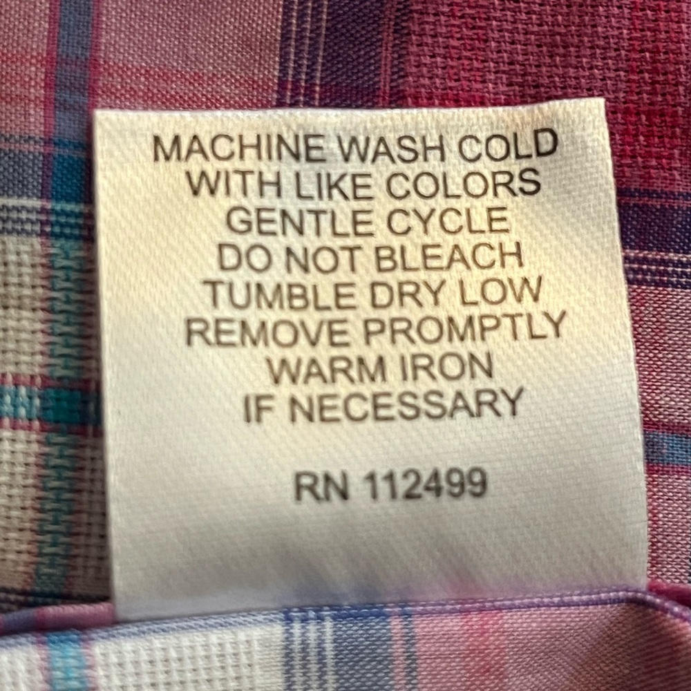 TAILORBYRD Boys 16 Cotton Buttondown Long Sleeve Shirt Col.Charmed B119W1149 NWT - Picture 14 of 16